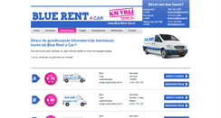 Desktop Screenshot of blue-rentacar.nl